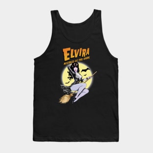 Elvira Halloween Moon Tank Top